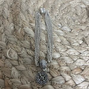Pandora flower bracelet